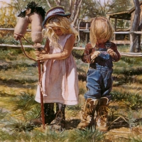 Young Modest Cowgirls