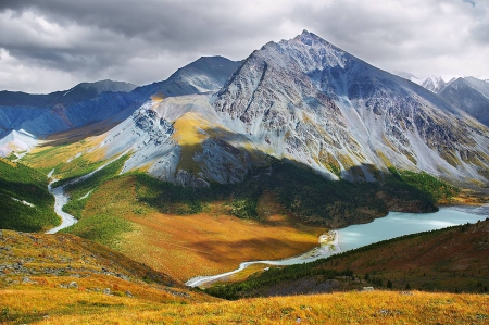 Altai Mountain - cool, field, fun, nature, mountain