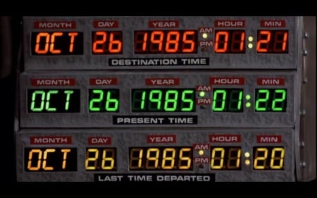 BACK TO THE FUTURE - back, movie, to, future, machine