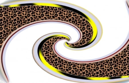 Curves - curves, leopard, swirl, wallpaper