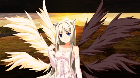 Beauty Angel Lize, Beauty Old Sister 02 - Girl, Game, Angel, Engless Dungeon, Anime, Sister, New, Wall