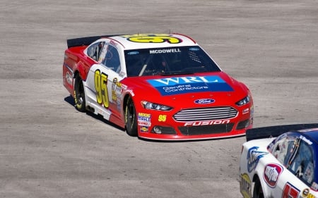 #95 Michael McDowell 1 - wide screen, driver, mcdowell, photography, auto, racing, las vegas motor speedway, 95, michael mcdowell, nascar, photo