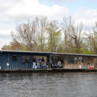 Store along a bayou