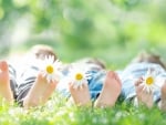 Feet and flowers