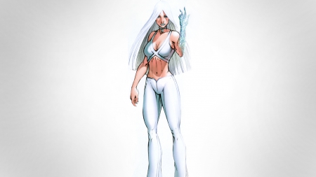 Emma Frost - Emma Frost, illustrations, characters, comics, michael turner, costume, marvel comics