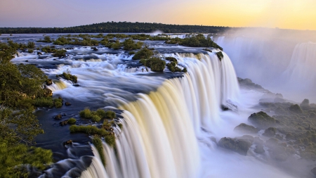 Waterfalls - nature, water, waterfalls, amazing