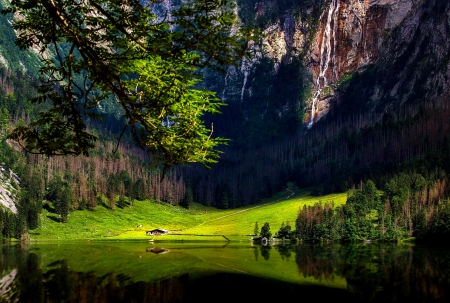 Landscape Bavaria Germany - landscape, bavaria, lake, Germany