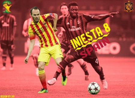 ANDRES INIESTA - world cup, barca, spain, iniesta