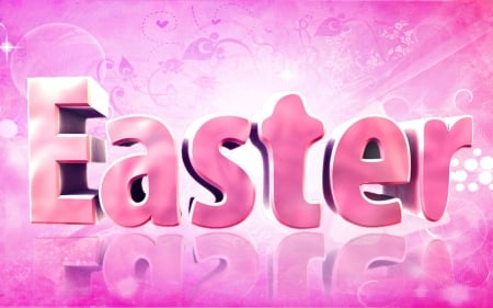 BOLD PINK - easter, letters, wallpaper, bold, pink