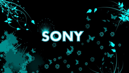 Sony - pc, cool, sony, blue