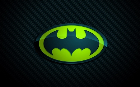 Batman Yellow - batman, black, yellow, logo