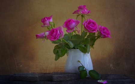 Still life - flowers, vase, style, still life