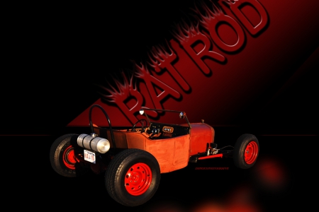 RAT ROD - CAR, RAT, ROD, FORD