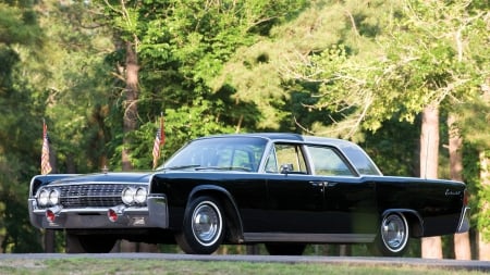 Kennedy's Lincoln Continental - kennedy, old-timer, cars, continental, lincoln