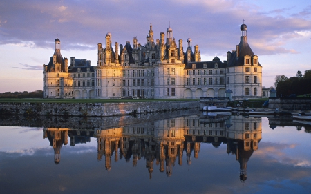 Castle By The Sea - sea, blue, castle, sky