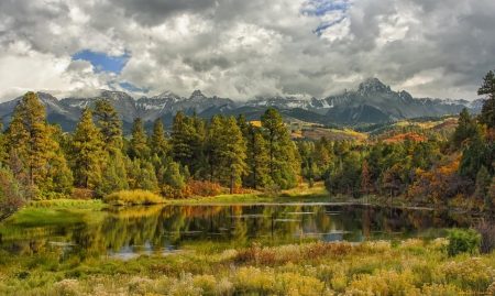 * Forest * - lake, natre, forest, trees