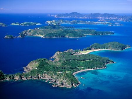 Bay of Islands - islands, ocean, new zealand