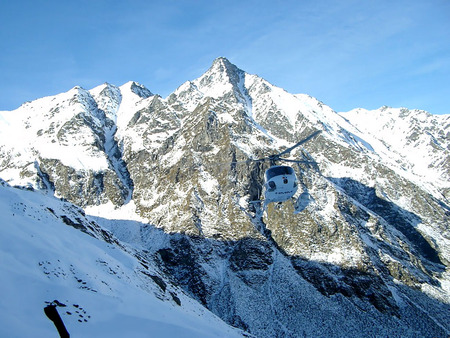 Harris Mountains - winter, harris mountains, new zealand, helicopter, snow