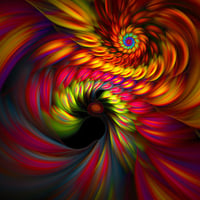 Fractal colors