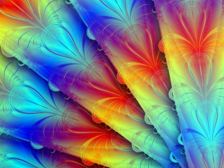 Splash colors - fractal, colors