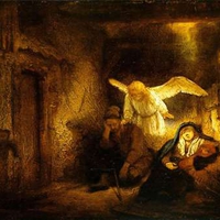 Angel Appears Joseph in a dream