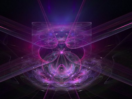 Busy Cube - abstract, render, swirl, flame, pattern, light, colorful, apophysis, colored, fractals, background, fractal