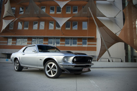 Ford Mustang  - muscle car, ford, coupe, mustang