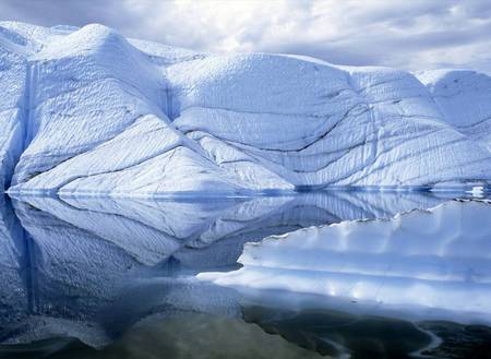 Matanuska Glacier - ice, reflection, glacier