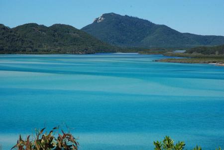 Whitsunday Islands - whitsundays, australia, tree covered islands, tropical, calm water