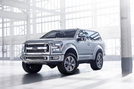 2016-Ford-SVT-Bronco- - Silver, Ford, 2016, Bronco