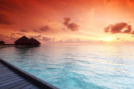 Dream - beach, sky, nature, sunset