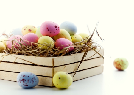 ♥Easter Eggs♥ - eggs, easter, nest, holiday