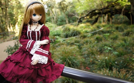 Pretty doll - doll, toy, girl, cute