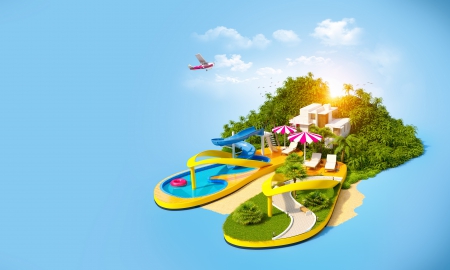 ♥Summer Vacation♥ - tropical, resort, summer, vacation