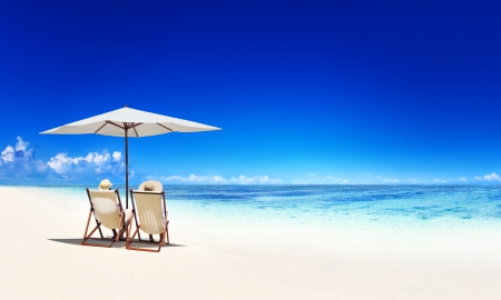 â™¥Summer Vacationâ™¥ - vacation, sunshine, sky, beach, blue, sea