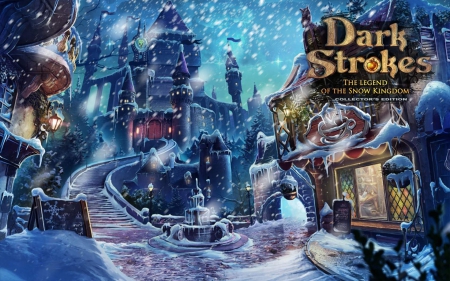 Dark Strokes 2 - The Legend of Snow Kingdom02 - hidden object, cool, video games, fun, puzzle