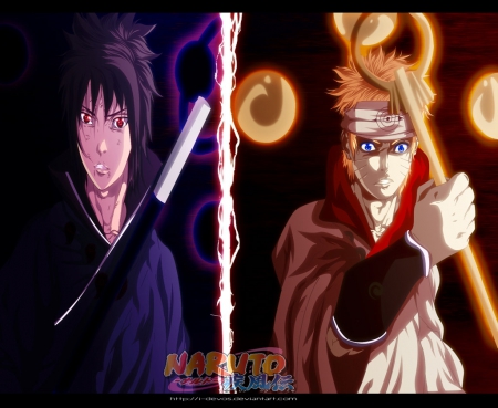 naruto__672_rikudou_s_power - rikudou, sasuke, uzumaki naruto, naruto