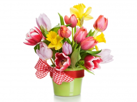 for you áƒ¦ - tulips, flowers, gift, spring