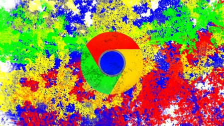 Chrome Splat - Chrome, Splat, Flat, Google, Color