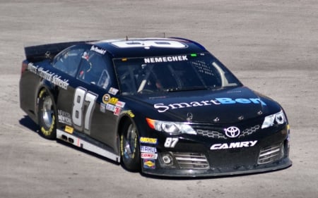 #87 Joe Nemechek 1 - wide screen, driver, photography, nemechek, joe nemechek, auto, racing, 87, las vegas motor speedway, nascar, photo