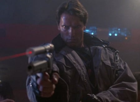 Terminator - schwarzenegger, laser, arnold, cyberdine