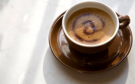 *☼* ﻿GOOD MORNING! *☼* - symbol, saucer, cup, coffee