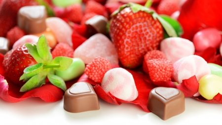 â™¥Sweet Loveâ™¥ - candy, love, strawberry, sweet, chocolate