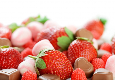 â™¥Sweet Loveâ™¥ - candy, love, strawberry, sweet, chocolate