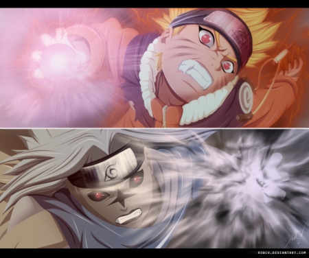 my_last_moment_with_you_by_neemit - sasuke, last moment, rasengan-chidori, naruto