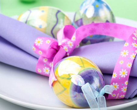 Easter time - easter, eggs, fabric, art