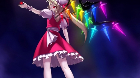 Touhou 6 - Flandre Scarlet - 6, touhou, flandre, wallpaper, scarlet