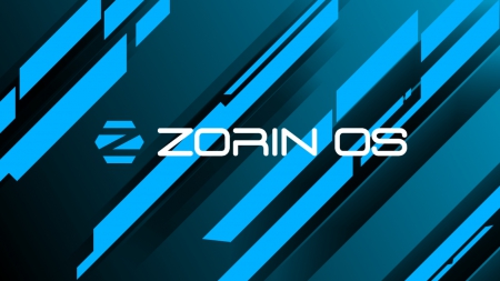 Zorin OS 8 Techno - UNIX, Ubuntu, Black, Blue, 8, Debian, Gravity, Zorin, OS, Linux