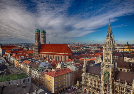 Munich (Germany) - Cities, Germany, Bavaria, Munich Town, Hall, Town, Munich, City