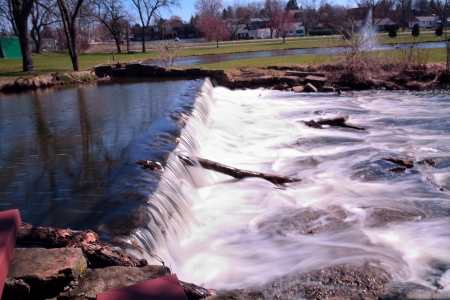 Flowing Falls - relaxing, waterflow, serene, tranquil, water, flowing falls, waterfalls